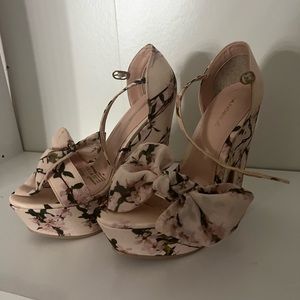 Floral heels